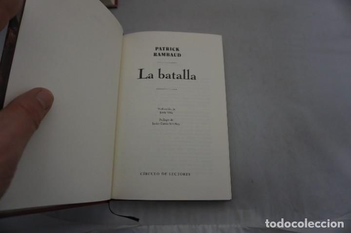 Libros: AR8EF/ LA BATALLA - PARICK RAMBAUD / TAPA DURA CIRCULO DE LECTORES - Foto 3