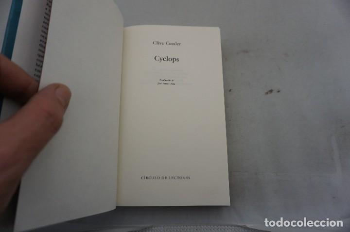 Libros: AR8CD/ CYCLOPS - CLIVE CUSSLER / TAPA DURA CIRCULO DE LECTORES - Foto 3