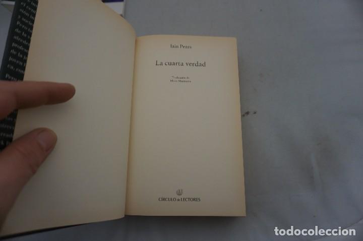 Libros: AR7DE/ LA CUARTA VERDAD - IAIN PEARS / TAPA DURA CIRCULO DE LECTORES - Foto 3