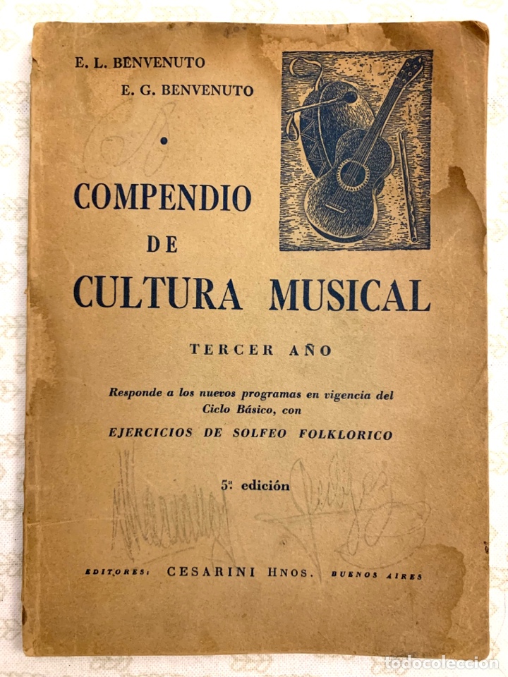 Libri di seconda mano: Compendio de Cultura Musical