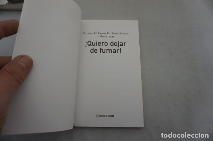 Libros: 13C - QUIERO DEJAR DE FUMAR? - DR. JOSEP M&ordf; RAMON... / DEBOLSILLO - Foto 3