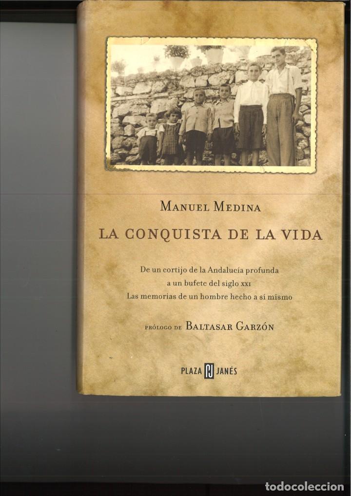 Libros: LA CONQUISTA DE LA VIDA. Manuel Medina - Foto 1