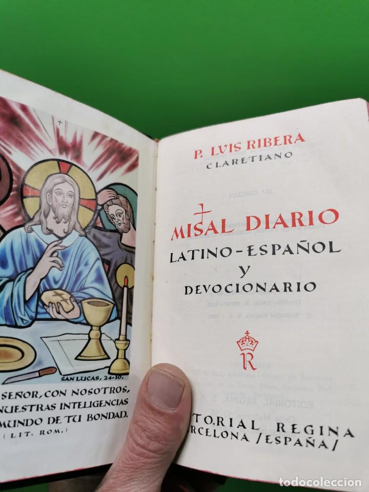 Libros: Misal diario. Editorial Regina - Foto 5