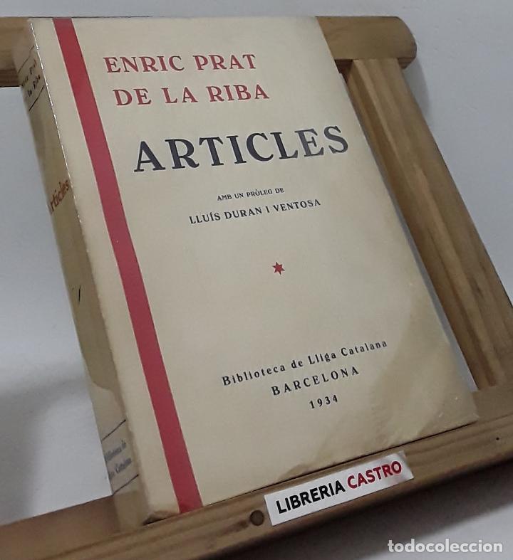 Libros: Articles - Enric Prat de la Riba - Foto 1