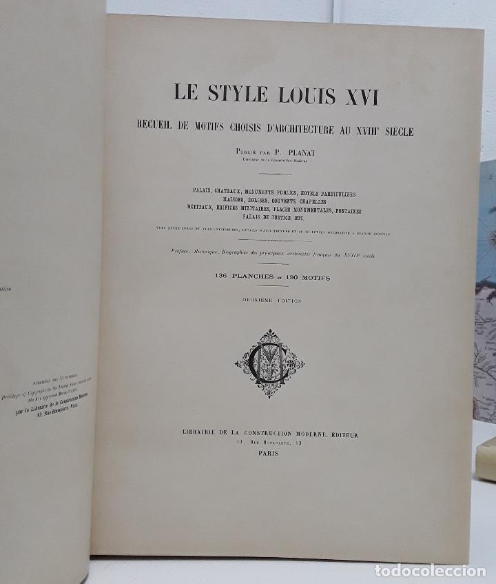 Libros: Le Style Louis XVI - P. Planat - Foto 2