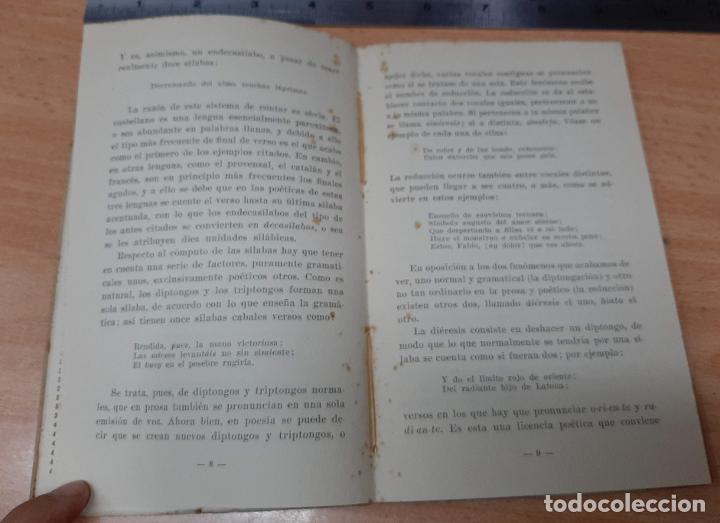 Libros: Resumen de versificaci&oacute;n espa&ntilde;ola - Mart&iacute;n de Riquer - Foto 2