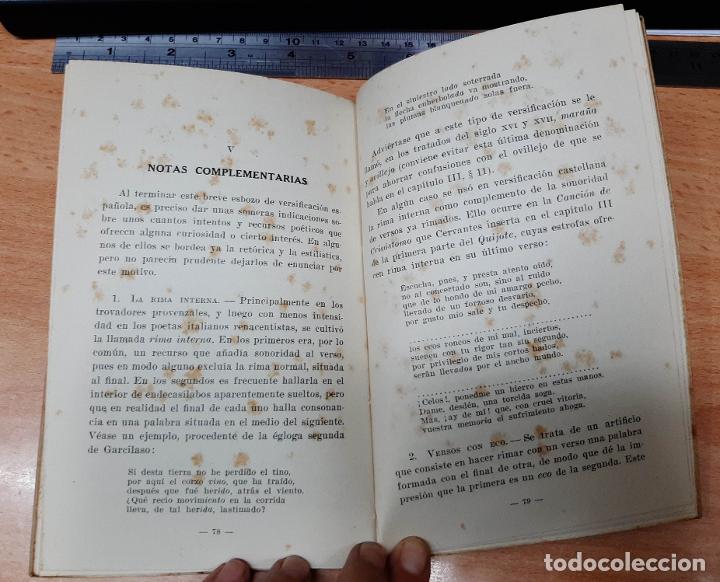 Libros: Resumen de versificaci&oacute;n espa&ntilde;ola - Mart&iacute;n de Riquer - Foto 5