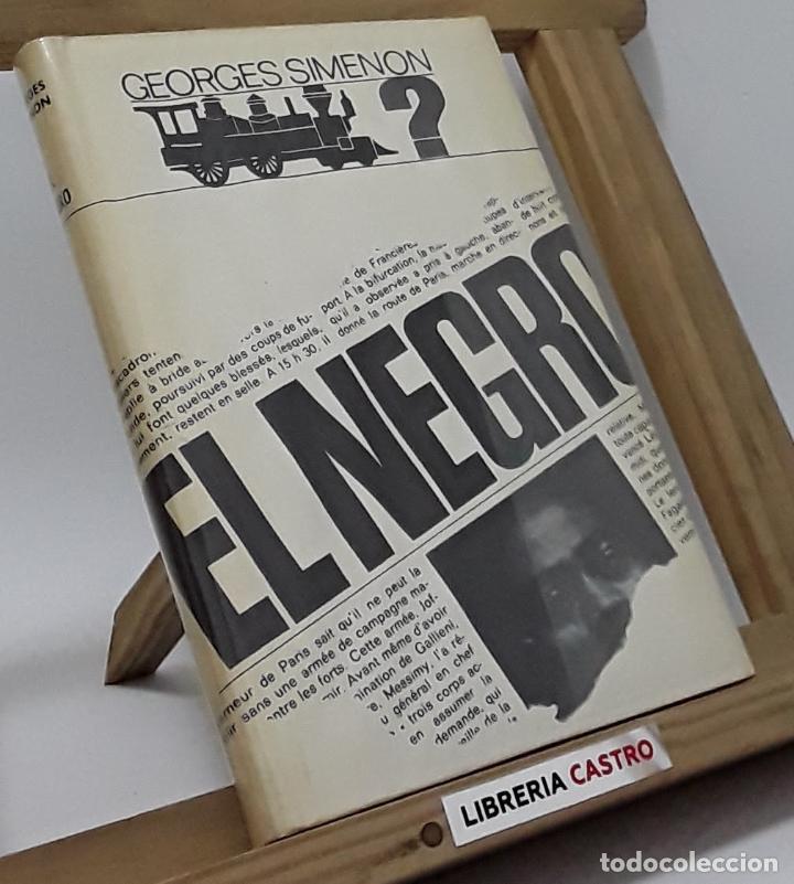 Libros: El negro - Georges Simenon - Foto 1