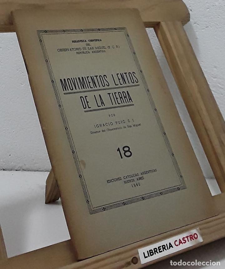 Libros: Movimientos lentos de la Tierra - Ignacio Puig - Foto 1