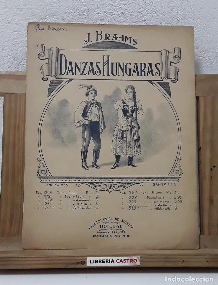 Libros: Danzas Hungaras. Danza n&ordm;5 y 6 - J. Brahms - Foto 1