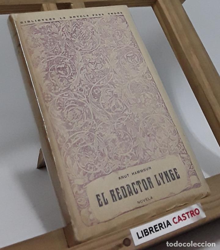 Libros: El redactor Lynge - Knut Hamsun - Foto 1