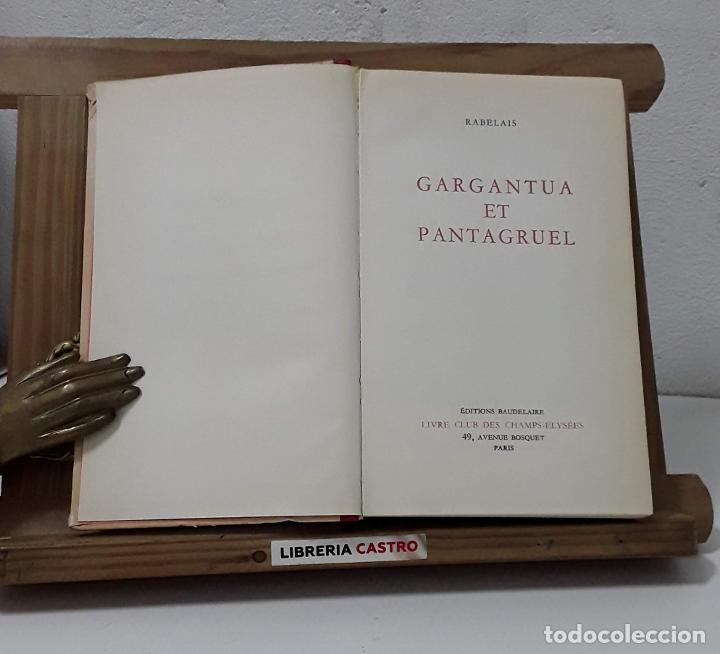 Libros: Gargantua et Pantagruel - Rabelais - Foto 2