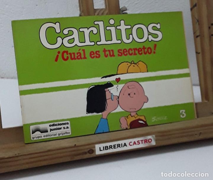 Libros: Carlitos &iexcl;Cu&aacute;l es tu secreto! N&ordm; 3 - Schulz - Foto 1