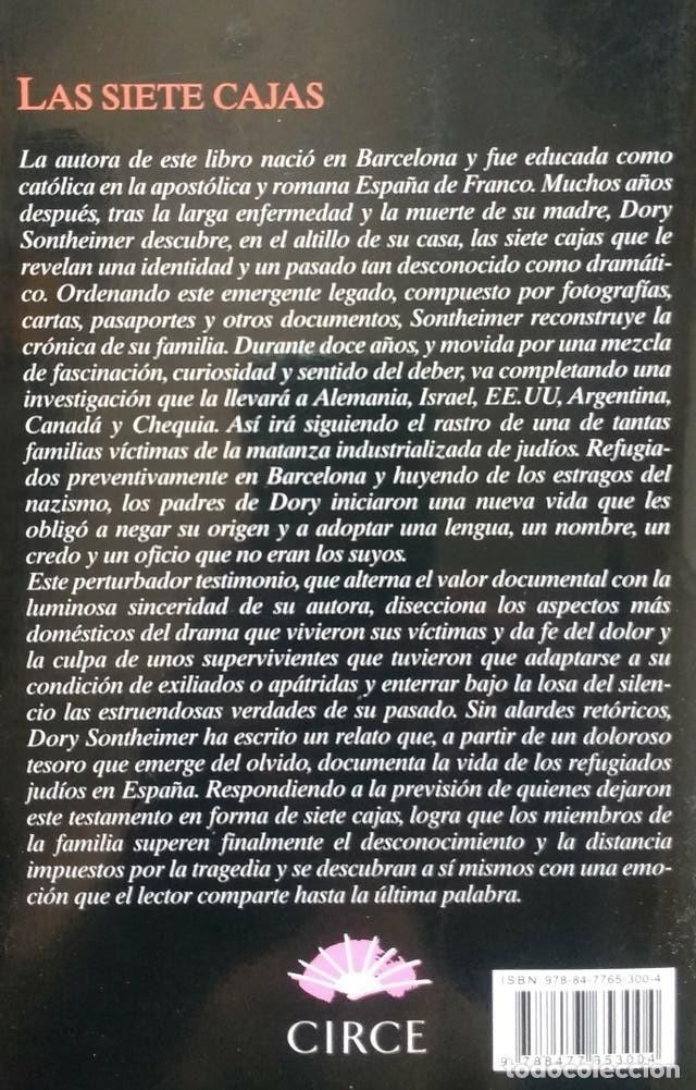 Libros: LAS SIETE CAJAS - DORY SONTHEIMER - Foto 2