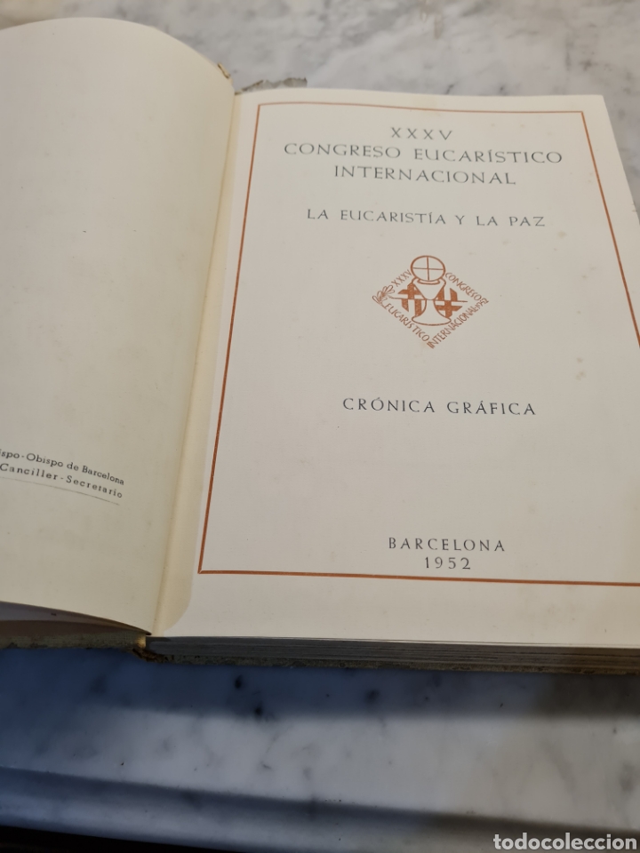 Libros: Congreso Eucaristico Internacional,Barcelona 27 Mayo 1 de Junio 1952 - Foto 3