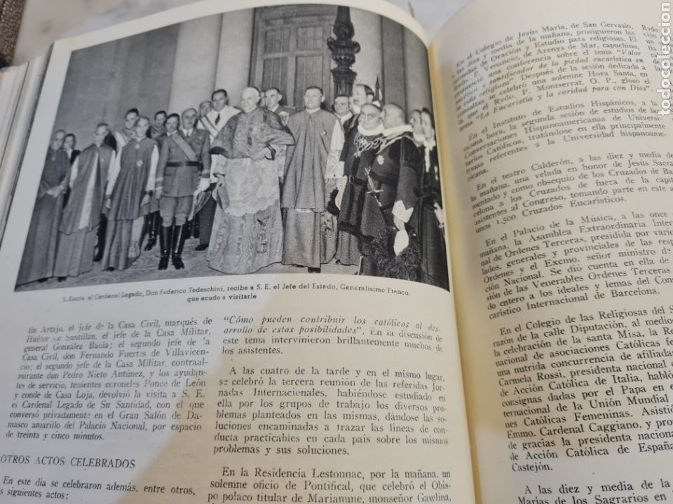 Libros: Congreso Eucaristico Internacional,Barcelona 27 Mayo 1 de Junio 1952 - Foto 14