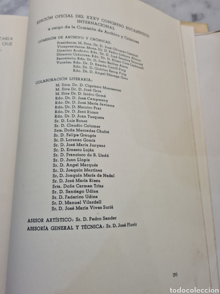 Libros: Congreso Eucaristico Internacional,Barcelona 27 Mayo 1 de Junio 1952 - Foto 18