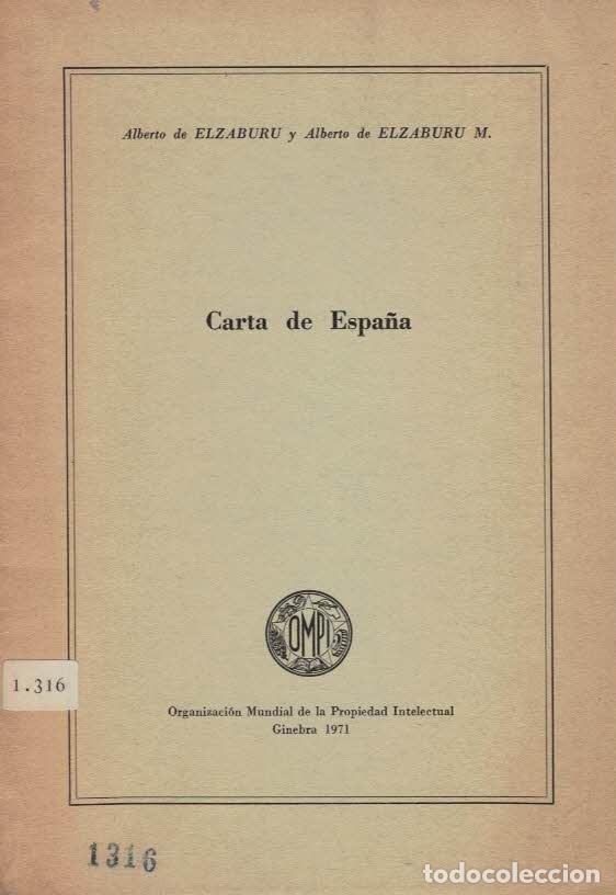Libros: CARTA DE ESPA&Ntilde;A - Elzaburu, Alberto De - Foto 1