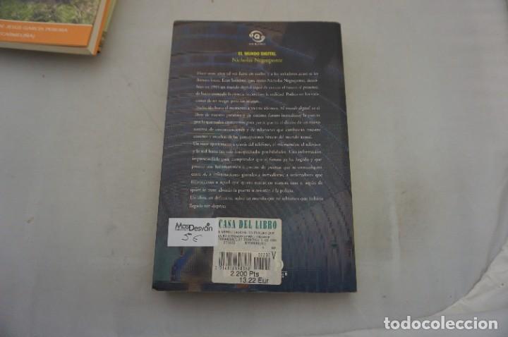 Libros: AR6E- EL MUNDO DIGITAL - NICHOLAS NEGROPONTE / SQN - Foto 5