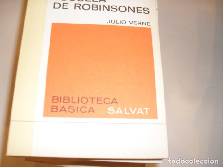 Libros: libro rtv 19 escuela de robinsones autor julio verne.salvat ediciones,a&ntilde;o 1970.