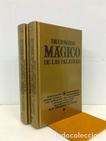 B&uuml;cher: Diccionario m&aacute;gico de las palabras. Sin&oacute;nimos, ant&oacute;nimos, ideas afines, refranero y un ap&eacute;ndice de l