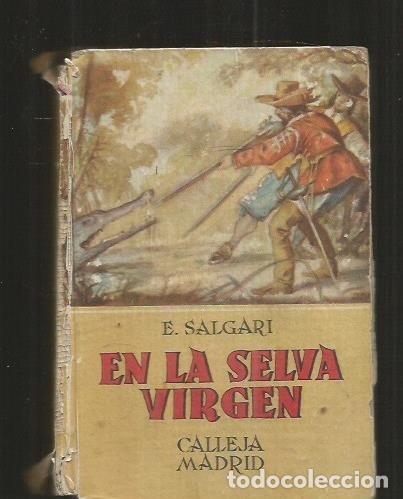 Libros: EN LA SELVA VIRGEN - SALGARI, EMILIO - Foto 1