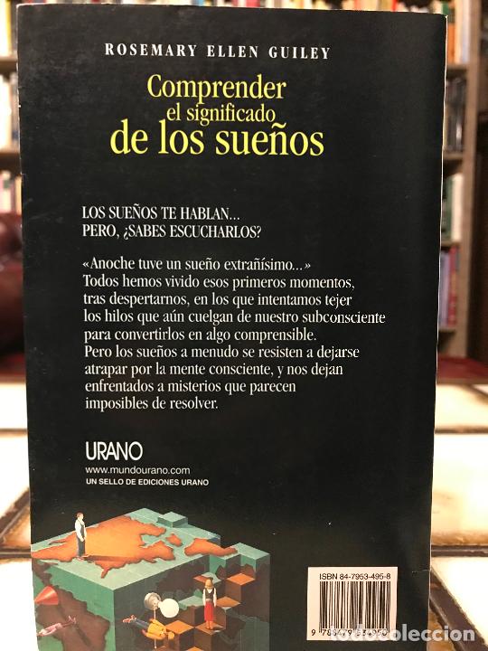 Libros: Comprender el significado de los sue&ntilde;os. Rosemary Ellen Guiley. - Foto 2