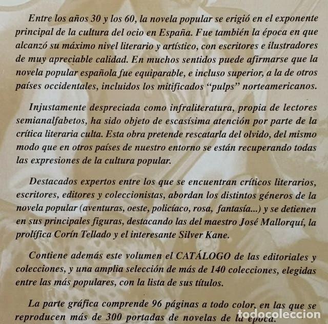 Libros: LA NOVELA POPULAR EN ESPA&Ntilde;A - - Foto 2