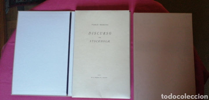 Libros: Pablo Neruda - Discurso de Stockholm - Foto 1
