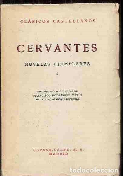 Libros: NOVELAS EJEMPLARES. TOMO I - CERVANTES, MIGUEL DE - Foto 1