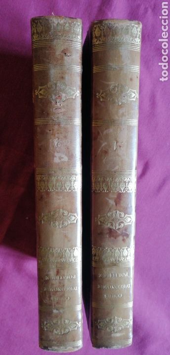Libros: 1840 Cours complet d'economie politique pratique Say, Juan Bautista/Horace Say Seconde &eacute;dition.