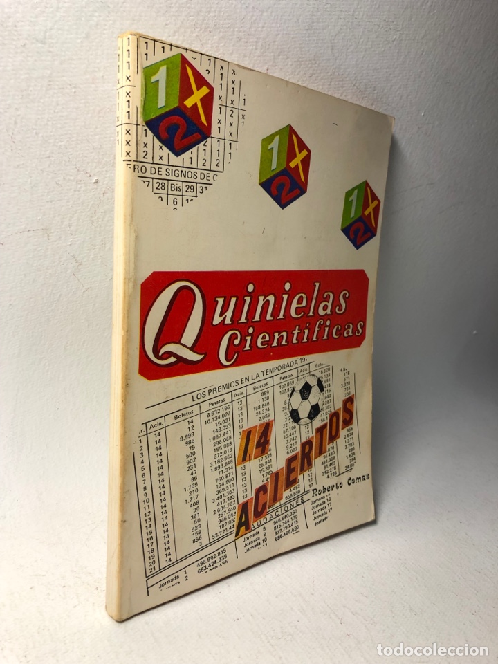 Libros: QUINIELAS CIENTIFICAS ● ● ● KB0332 ⭕️ - Foto 1