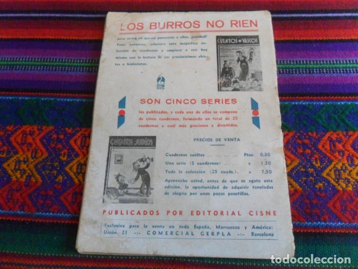 Libros: CUENTOS C&Oacute;MICOS SERIE 2 N&ordm; 1. EDITORIAL CISNE. 30 C&Eacute;NTIMOS. - Foto 6