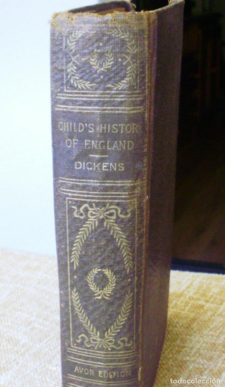 Libros: Child&acute;s History of England/ Charles Dickens/ Avon Edition/ 1895?/ 387 pages