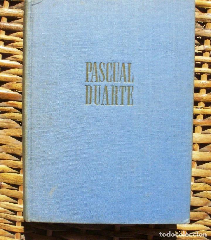 Libros: La familia de Pascual Duarte/ Camilo Jos&eacute; Cela/ Zod&iacute;aco/ 1946/ 4&ordf; edici&oacute;n