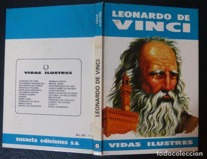 Libros: Libro Leonardo De Vinci,Vidas ilustres,1979,Susaeta Ediciones,REF:057-1 - Foto 5