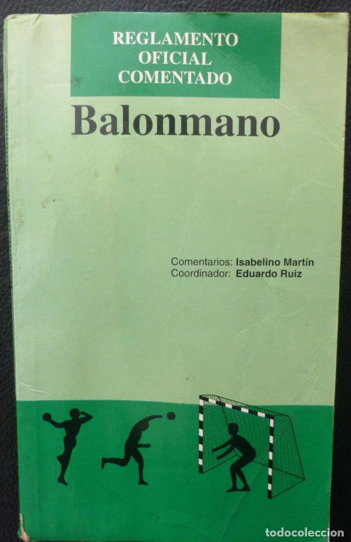Libros: Balonmano-Reglamento Oficial Comentado,1996,FLASH BOOKS - Foto 3