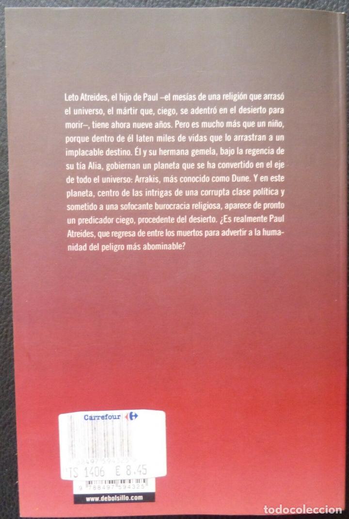 Libros: Libro Hijos de DUNE,Frank Herbert,DeBolsillo,1995 - Foto 4
