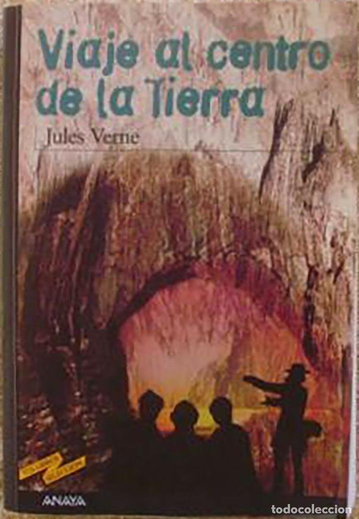 Libros: Viaje al centro de la Tierra/ Jules Verne/ Anaya/ Primera edici&oacute;n/ 2001/ Madrid