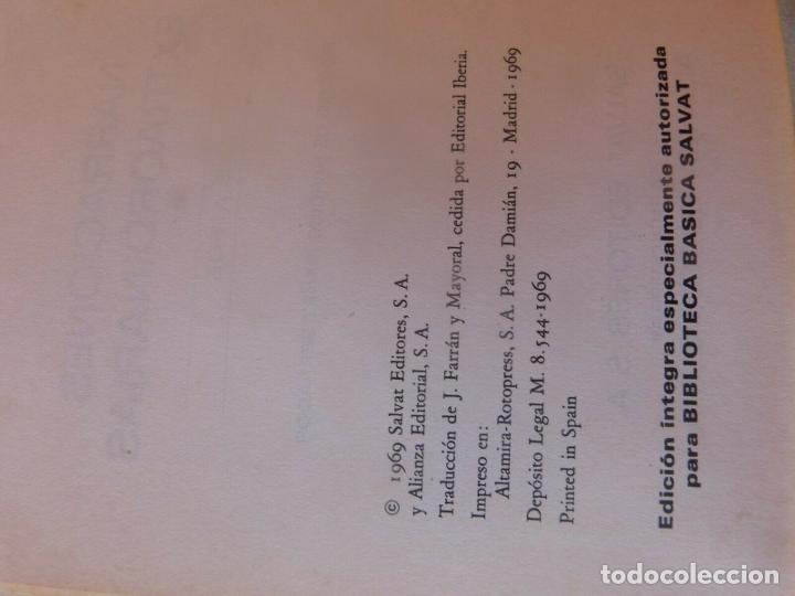 Libros: LIBRO RTV-BIBLIOTECA BASICA SALVAT-1969-N&ordm; 3- E.A.Poe - Foto 4
