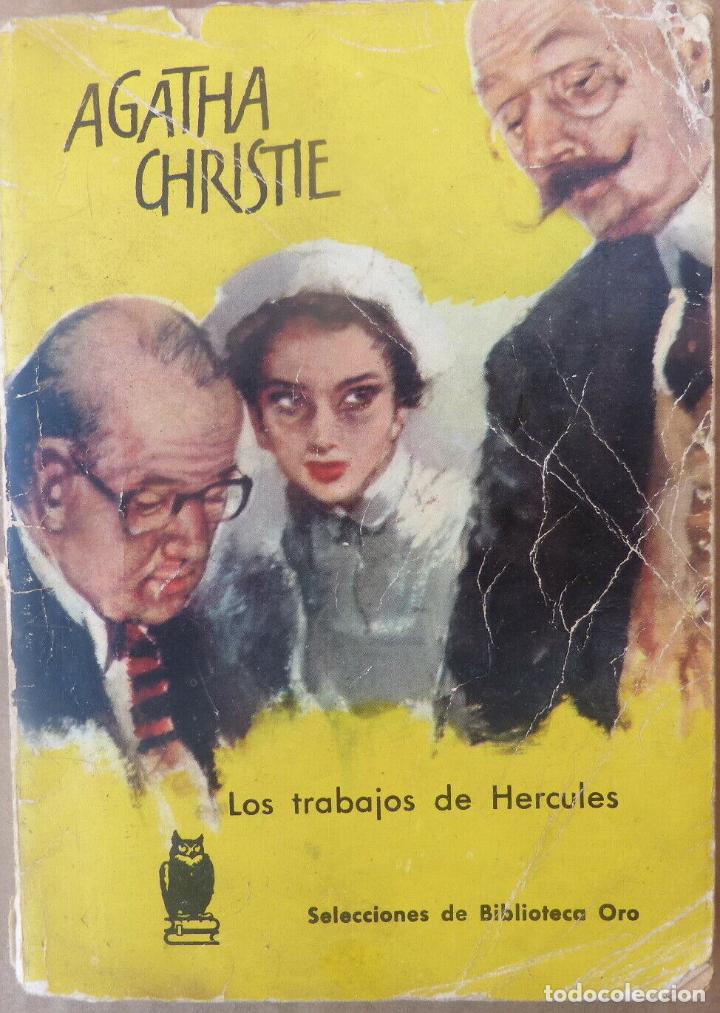 Libros: Los trabajos de Hercules -N&ordm;162 -AGATHA CRISTIE-Biblioteca Oro-A&ntilde;o 1962