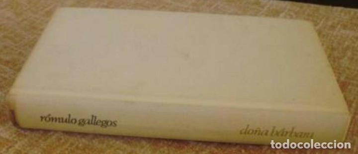 Libros: Do&ntilde;a B&aacute;rbara/ R&oacute;mulo Gallegos/ C&iacute;rculo de Lectores/ Edici&oacute;n no abreviada/ 1968 - Foto 2