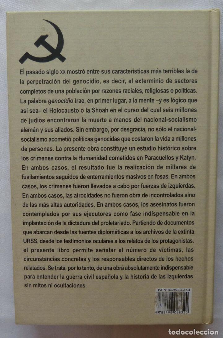 Libros: Libro Paracuellos-KATYN-3&ordf; Edicion,Cesar Vidal - Foto 2