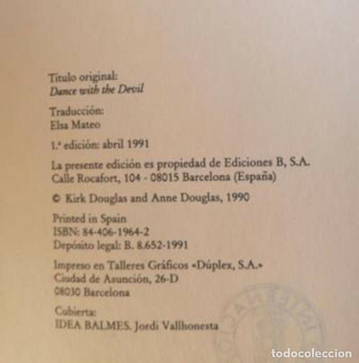 Libros: BAILE CON EL DIABLO/KIRK DOUGLAS - Foto 3