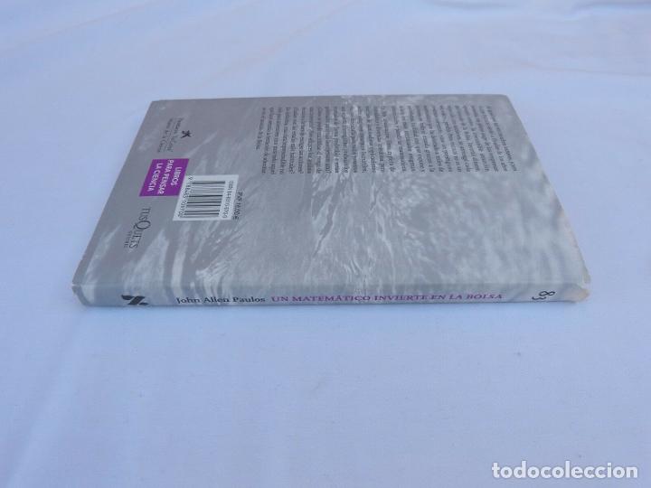 Libros: Un matematico invierte en la bolsa/John Allen Paulos/2004 - Foto 5