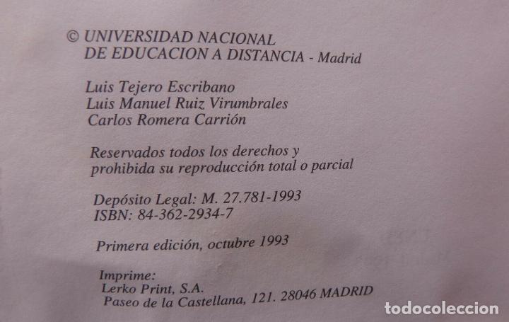 Libros: Libro ALGEBRA PARA INFORMATICA,UNED,MADRID,A&Ntilde;O 1993 - Foto 4