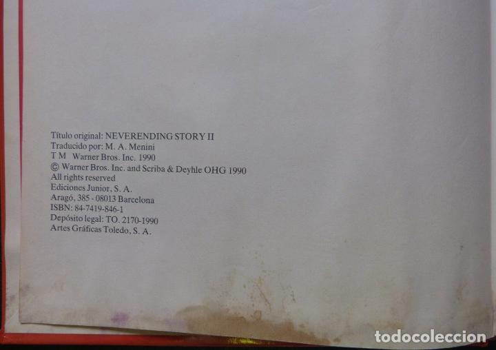 Libros: Libro La Historia Interminable II,Ediciones Junior,1990 - Foto 5