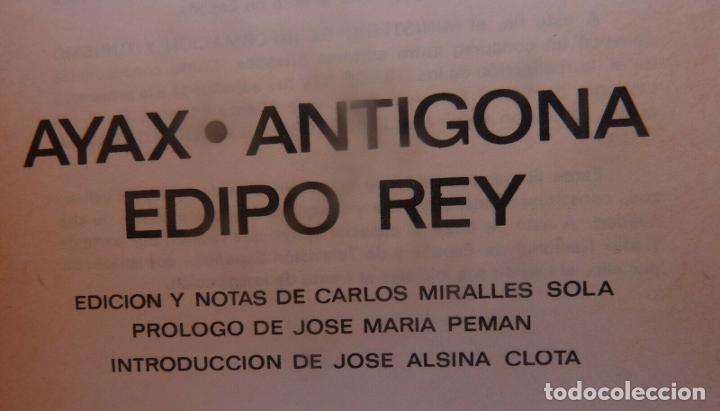 Libros: LIBRO RTV-BIBLIOTECA BASICA SALVAT-1969-N&ordm; 35- Sofocles - Foto 5