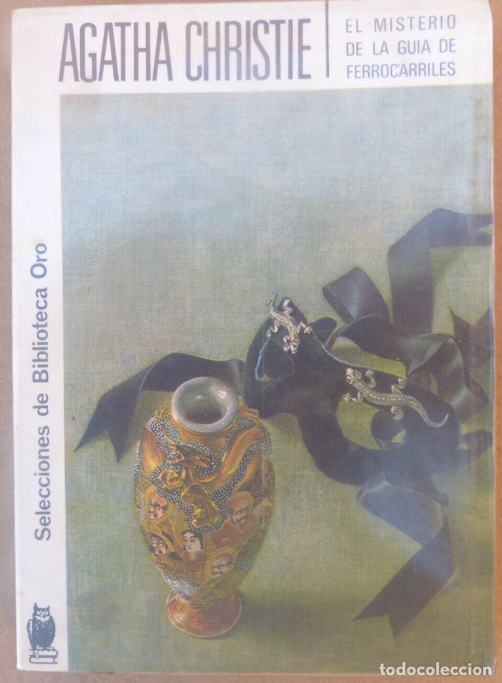 Libri di seconda mano: El misterio de la gu&iacute;a de ferrocarriles - AGATHA CRISTIE-1959-Biblioteca Oro