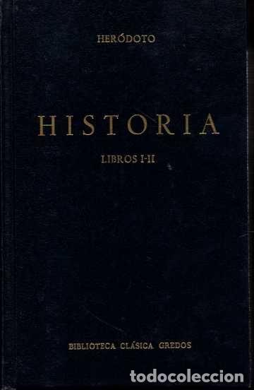 Libros: HISTORIA. LIBROS I-II. - HER&Oacute;DOTO. - Foto 1